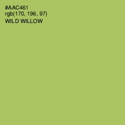 #AAC461 - Wild Willow Color Image